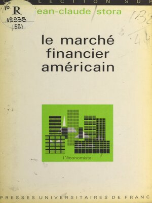 cover image of Le marché financier américain